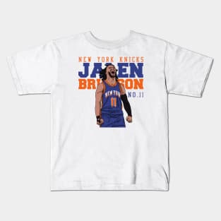 Jalen Brunson Celebration Kids T-Shirt